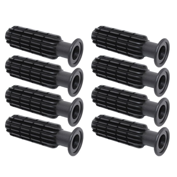 MANNYA 8Pcs Foosball Handle, Foosball Handle Grip Table Football Grip Part Replacements, Foosball Handle Grip Soccer Handle