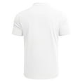 thumbnail image 4 of Rggeeun Mens Shirts Male Beach Shirt Short Sleeve Tie Hippie Shirt V Neck Yoga Top Solid Color Lightweight Fashion Leisure, 4 of 4