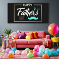 thumbnail image 6 of Decorative Design Happy Father's Day Banner Mustache Illustration Best Wishes for Family Celebration Event Decoration, 6 of 8