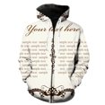 thumbnail image 1 of Sudadera con capucha y cremallera para hombre, estilo europeo y americano, con estampado 3D, moderna, de manga larga, para primavera y otoño, ideal para adolescentes., 1 of 6