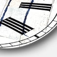 thumbnail image 3 of Designart Oversized Multicolor Analog Round Cottage Modern Wall Clocks, CLM25559-C23, 3 of 3