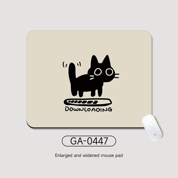 G-Ocean Mouse Pad 10.24 x 8.27 Inch for Laptops & Computers with Non-Slip Natural Rubber Backing