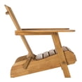 thumbnail image 6 of Safavieh Breetel Outdoor Chairs w/ Wine Glass Holder, Set of 2-Natural, 6 of 14