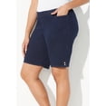 thumbnail image 3 of Catherines Women's Plus Size Everyday Cotton Twill Short, 3 of 4
