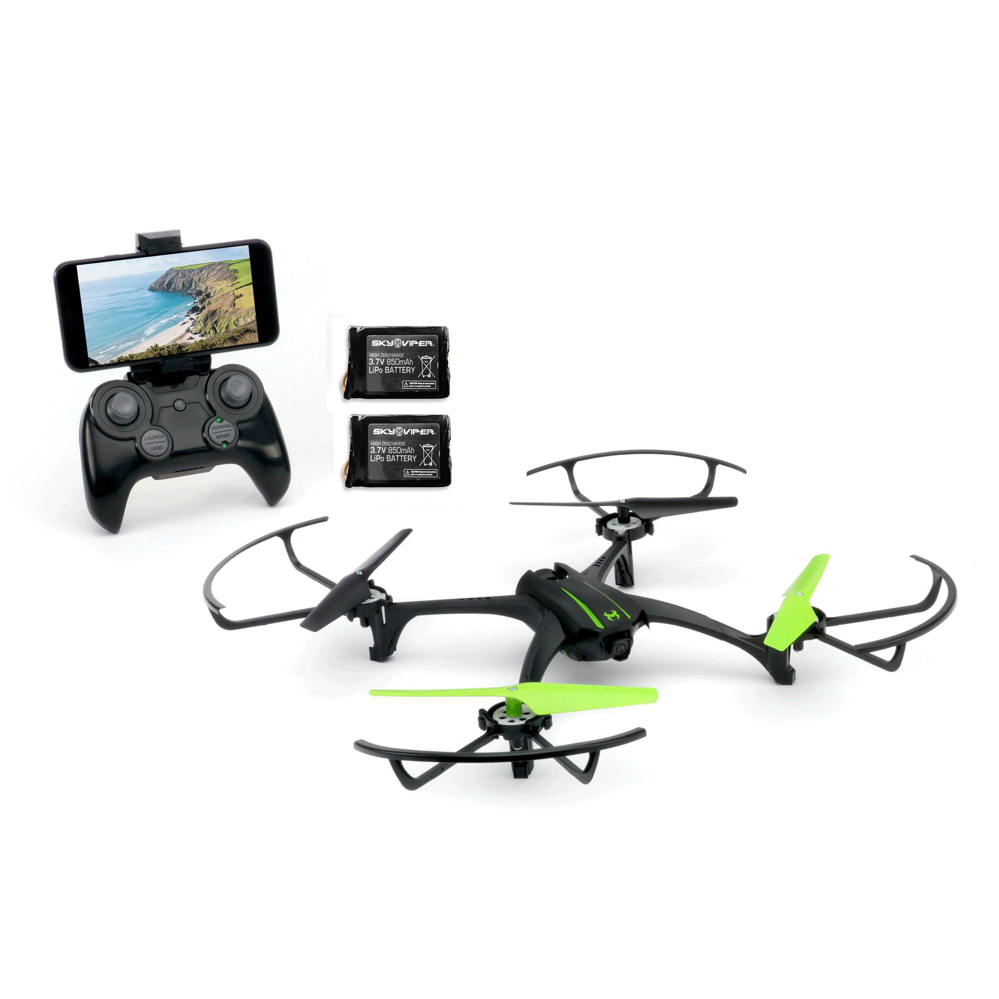 sky viper scout drone range