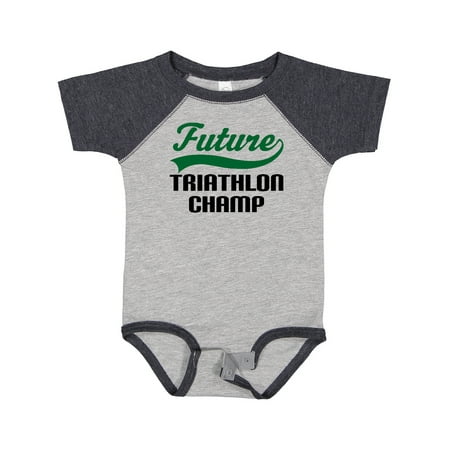 

Inktastic Future Triathlon Champ Gift Baby Boy Bodysuit