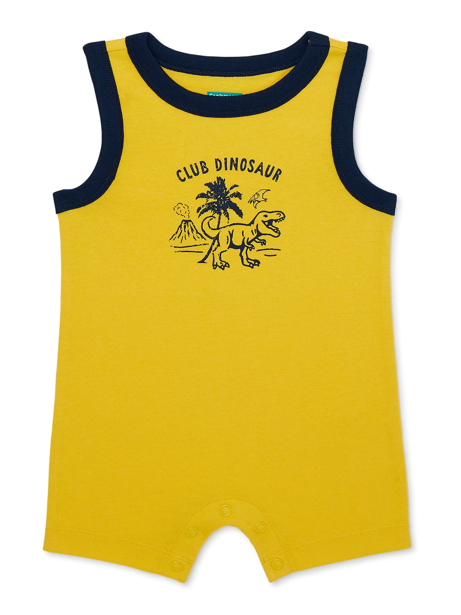 Garanimals Baby Boy Graphic Tank Romper, Sizes 024 Months