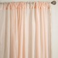 thumbnail image 4 of BalsaCircle 10 feet x 10 feet Sheer Voile Backdrop Drapes Curtains 2 Panels 5x10 feet Wedding Party Blush, 4 of 8