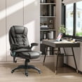 thumbnail image 2 of HOMCOM Executive Office Chair w/ Massage and Heat, Computer Chair, Black, 2 of 10