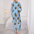 thumbnail image 5 of Bingfone Womens Pajama Sets German Shepherd Puppy Print,Long Sleeve Loungewear Pajamas Set-Small, 5 of 9