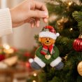 thumbnail image 6 of JHRGJIO Christmas Character Hanging Ornament with Heart Embellishment, Xmas Tree Pendant Accent, Festive Decor Display Christmas Decorations Indoor Outdoor Winter Decor, 6 of 7