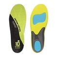 thumbnail image 2 of 10 Seconds Semelles de Performance Unisexes avec Contrôle de Mouvement Jaune (1 Paire), 2 of 4