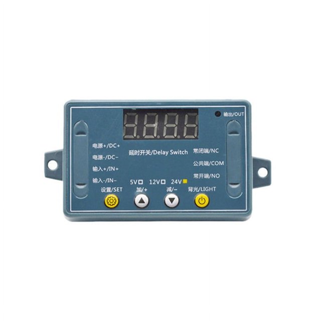 Módulo de Relé Retardo Tiempo Ajustable DC 24V 10A 32 Modos LED Temporizador Digital Disparador Interruptor Control Pulso