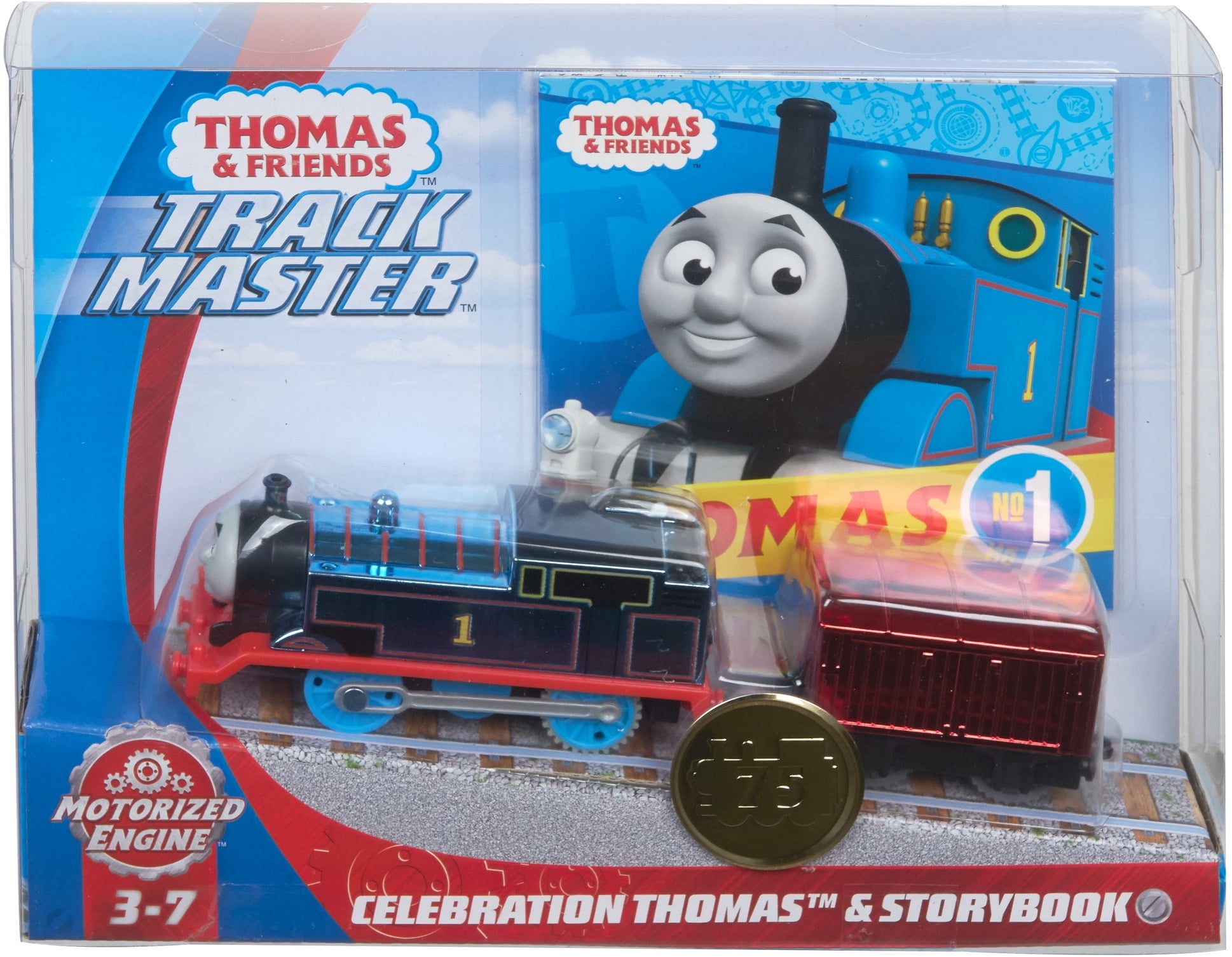 Thomas & Friends Celebration James Metallic Engine & Storybook