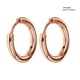 thumbnail image 5 of Qarigey Pendientes de aro de plata pequeños Diseño único Galvanoplastia Tecnología Aros de durabilidad Anillos Accesorios de joyería oro rosa 2.5 * Type3 NO3 Qarigey AP008920-25B, 5 of 6