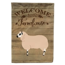 Carolines Treasures CK6923GF Kerry Hill Sheep Welcome Garden Size Outdoor-Flags, Multicolor