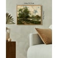 thumbnail image 6 of Drsoum Vintage Landscape Wall Art 11x14in Natural Framed Rustic Retro Nature Scenery Prints Farmhouse Classic Decorations for Living Room Bedroom, 6 of 6