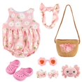 thumbnail image 1 of Conjunto de ropa BABESIDE Reborn Baby Doll de 40 a 50 cm con zapatos Access, 1 of 7