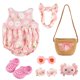 thumbnail image 1 of Conjunto de ropa BABESIDE Reborn Baby Doll de 40 a 50 cm con zapatos Access, 1 of 7