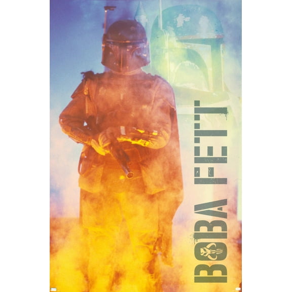 Star Wars: The Empire Strikes Back - Boba Fett Wall Poster, 22.375" x 34"