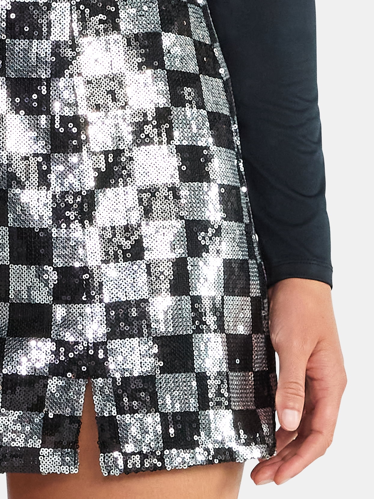 Madden NYC Women's Sequin Mini Skirt, Sizes XXS-XXL