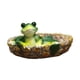 thumbnail image 1 of Figura decorativa de rana para decoración de jardín al aire libre, manualidades para decoración del hogar, resina, decoración de estanque, decoración, 1 of 8