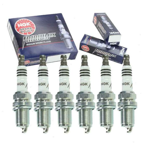 6 pc NGK Iridium IX Spark Plugs compatible with Hyundai Azera 3.3L 3.8L V6 2006-2011