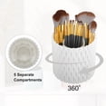 thumbnail image 2 of Organizador de Maquillaje Unique Bargains Giratorio 360 Grados Color Blanco, 2 of 7