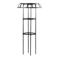 thumbnail image 1 of Accesorios para enrejado de jardín Marco de escalada para jardinería Enrejado de soporte para plantas negro 105x50cm, 1 of 9