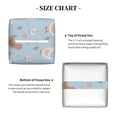 thumbnail image 5 of Picia Funny Chicken Pattern Tissue Box Cover,PVC Leather Square Holder,Tissue Box Holder with Magnetic Bottom,Facial Paper Organizer Dispenser-5.2"X5.2"X5.2", 5 of 8