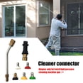 thumbnail image 4 of Adaptador para Lavadora a Presión Ndcxsfigh Adaptador de pistola de lavado a Presión lanza de extensión de 30 grados 5 puntas para Karcher K2-K7, 4 of 5