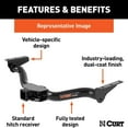 thumbnail image 2 of CURT 13398 Class III 2 Inch Round Tube Trailer Hitch for Mitsubishi Outlander, 2 of 6