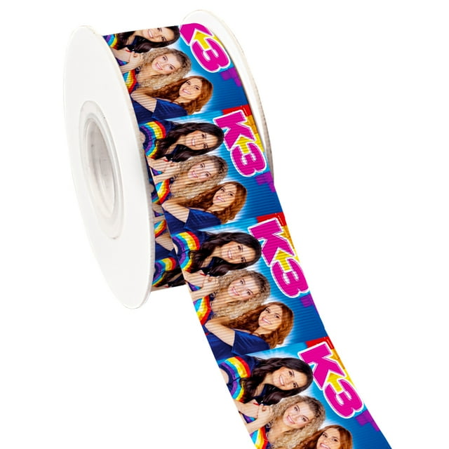Famous Singer Girl Group Printed Grosgrain Satin Ribbon for Gift Wrapping Hair Bow Craft Accessory 50 Yards Jiayi