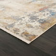 thumbnail image 6 of 2' X 6' Gray Abstract Distressed Runner Rug, 6 of 8