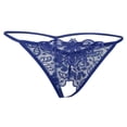thumbnail image 1 of Bragas de encaje para mujer, tanga hipster, tanga Dessoua Overture, minislip Azul, 1 of 9