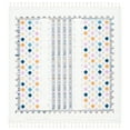 thumbnail image 6 of SAFAVIEH Moroccan Fringe Donovan Southwestern Shag Area Rug, Ivory/Grey, 8' x 10', 6 of 9