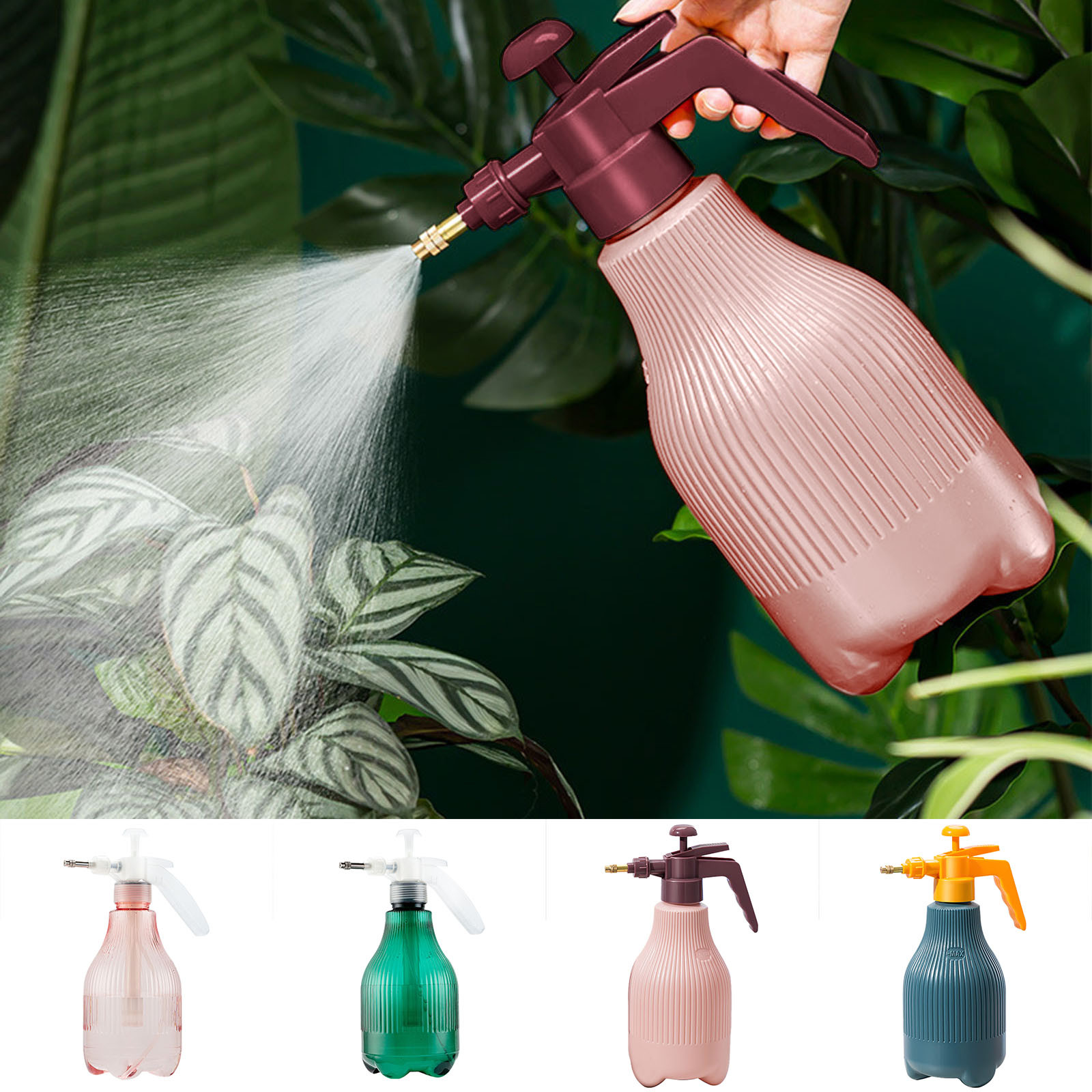 Large Capacity Pressure Watering Can Garden Sprinkling Kettle Air Pressure Watering Kettle