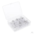 thumbnail image 1 of 200Pcs Claro Twist Pins Cabezas Pin Con Caja De Plástico Para Tapicería, 1 of 9