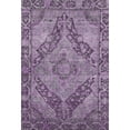 thumbnail image 2 of Addison Rugs Mayfield Premium Machine Washable Traditional Border Eggplant Rectangle Rug, 5' x 7'6", 2 of 7