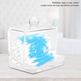 thumbnail image 4 of Acrylic Desktop Cosmetic Cotton Swab Box, Swab Dispenser Storage Box Cotton Swab Dispenser, for Storage Cotton Swabs, 4 of 8