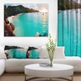 thumbnail image 1 of Plage Tropicale avec Eaux Bleues Paysage Marin, 1 of 3