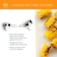 thumbnail image 7 of Outset Frenchie Corn Holders, Set of 4 Pairs, 1” x 2.25” x 1.75” French Bulldog Corn on the Cob Handles, 7 of 7