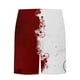 thumbnail image 4 of Pantalones cortos de playa para hombre, informales, de verano, con cintura elástica, estampados en 3D, a rayas, color block Pompotops oipoqjl40837, 4 of 4
