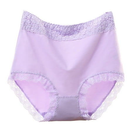 

ZRBYWB Panties For Women High Waist Ladies Shapewear Ladies Belly Lifting Panties Solid Lace Trim
