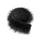 thumbnail image 3 of Tela de piel sintética difusa para manualidades, tela de piel peluda, tela Artificial para decoración de disfraces, ropa, decoración de enanos, fiesta Negro Macarena Tela de piel sintética, 3 of 8