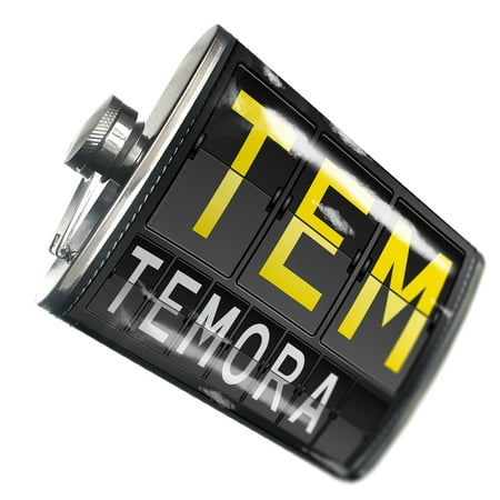 

NEONBLOND Flask TEM Airport Code for Temora