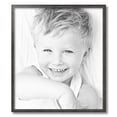 thumbnail image 2 of ArtToFrames 21x24" Dark Brown Picture Frame, Brown Wood Poster Frame, with Regular Acrylic and 2 (FBPL-4757), 2 of 7