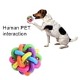 thumbnail image 6 of Walbest Dog Balls, Rubber Woven pet chew Toy, Grinding Teeth Anti bite Toys, Small Dogs and Medium Dogs Pet Balls, 6 of 7