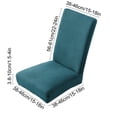 thumbnail image 3 of Stretch Chair Covers for Dining Room Kitchen Seat Protectors Washable Fabric Slipcovers for Wedding Banquet Decorations Full Coverage Elastic Design for Furniture Protection, 3 of 6