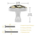 thumbnail image 3 of 4 Pcs Owl Knobs for Kitchen Cabinet Cupboard Dresser Bookcase Drawer Pulls Handles Round Home Decor, 3 of 5
